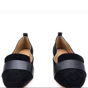 Ugg Jonette Suede + Leather ballet flat